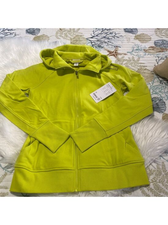 Athleta Tops - NWT Athleta woman’s Triumph Hoodie M Lime Green